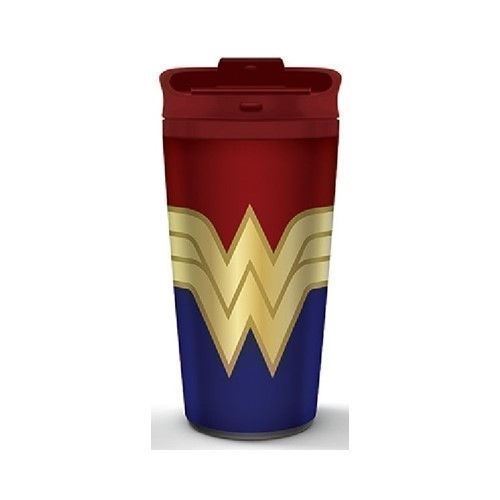 VASO VIAJE METALICO WONDER WOMAN 0.45L